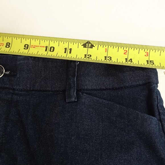Lee Regular Fit Mid Rise Flex Motion Trouser Jeans Women Size 10 30" Dark Wash - Picture 6 of 10